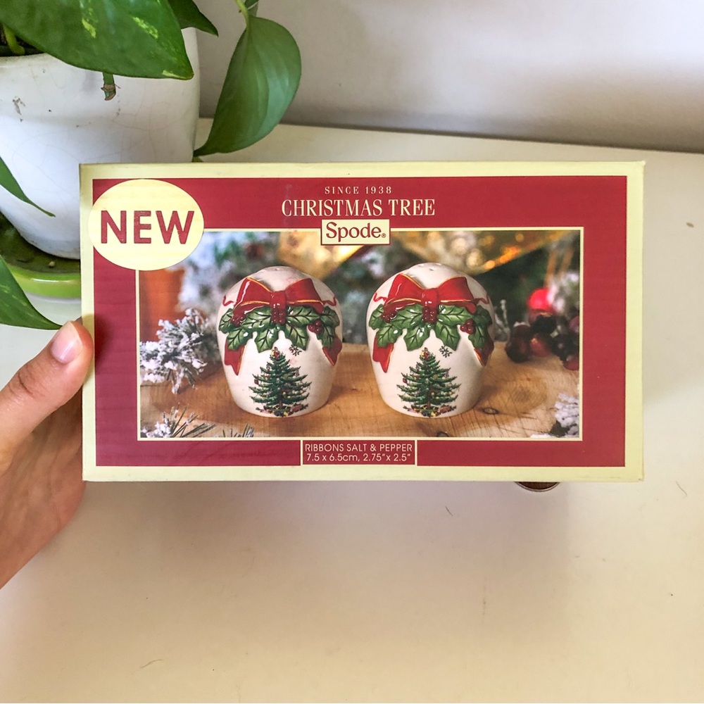 NWT Spode Salt and Pepper Shaker Set